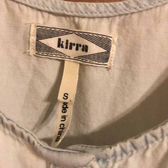 kirra Jean Button Down Tank ✨ VERY CUTE 🧡 - Picture 3 of 5